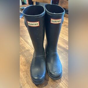 Hunter boots size 3 youth